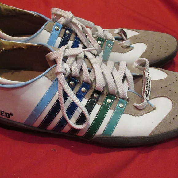 DSQUARED2 Classic Kick It 1964 Tennis Shoes sz 45 main image 4
